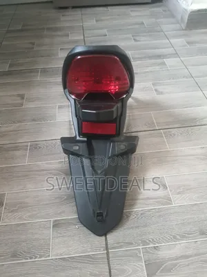 Universal Motorcycle Rear Fender Assembly With Tail Light