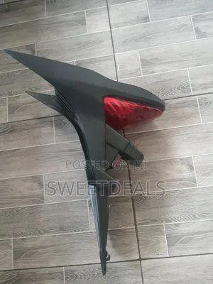 Universal Motorcycle Rear Fender Assembly With Tail Light