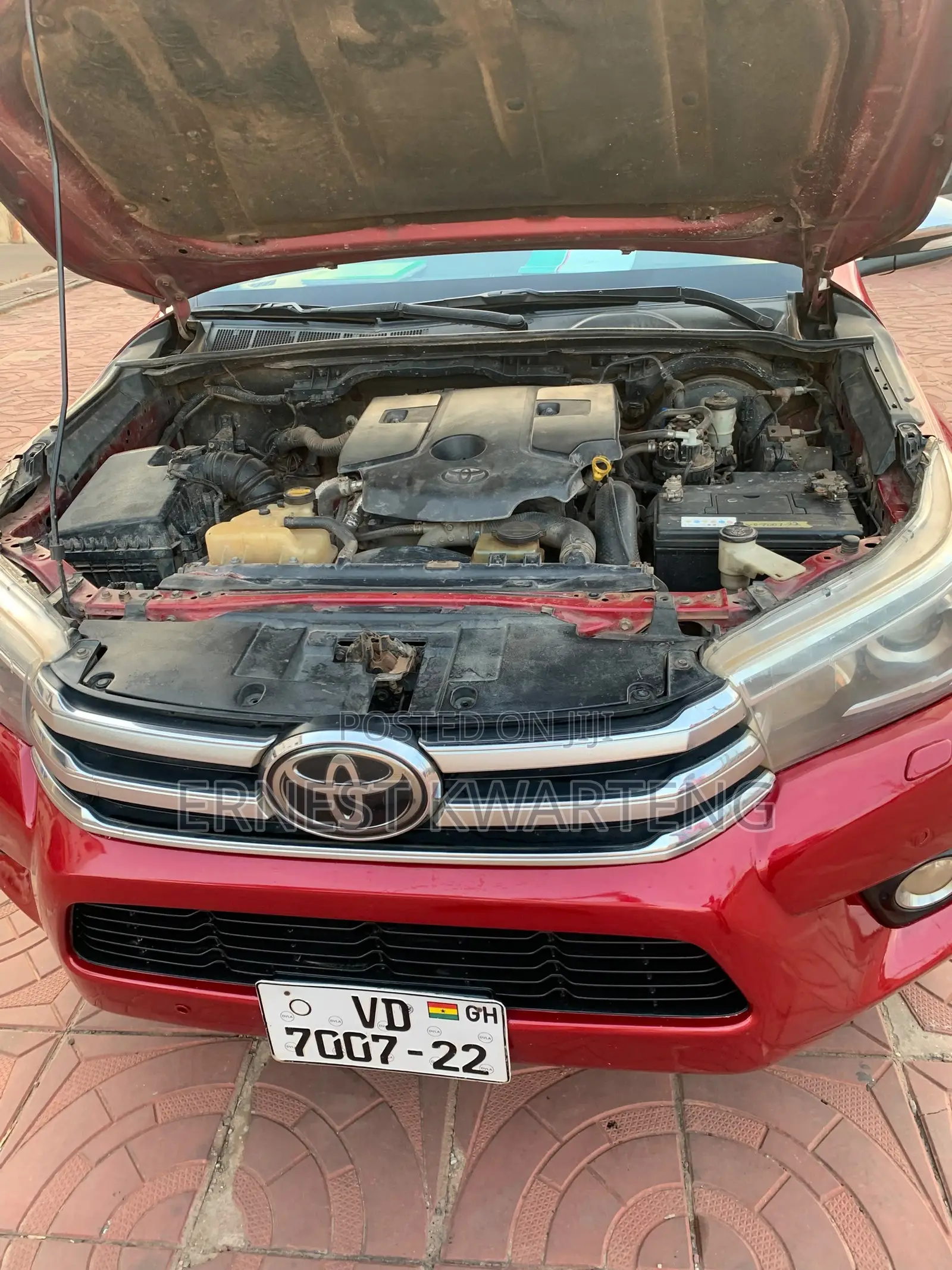 Toyota Hilux 2019 Red