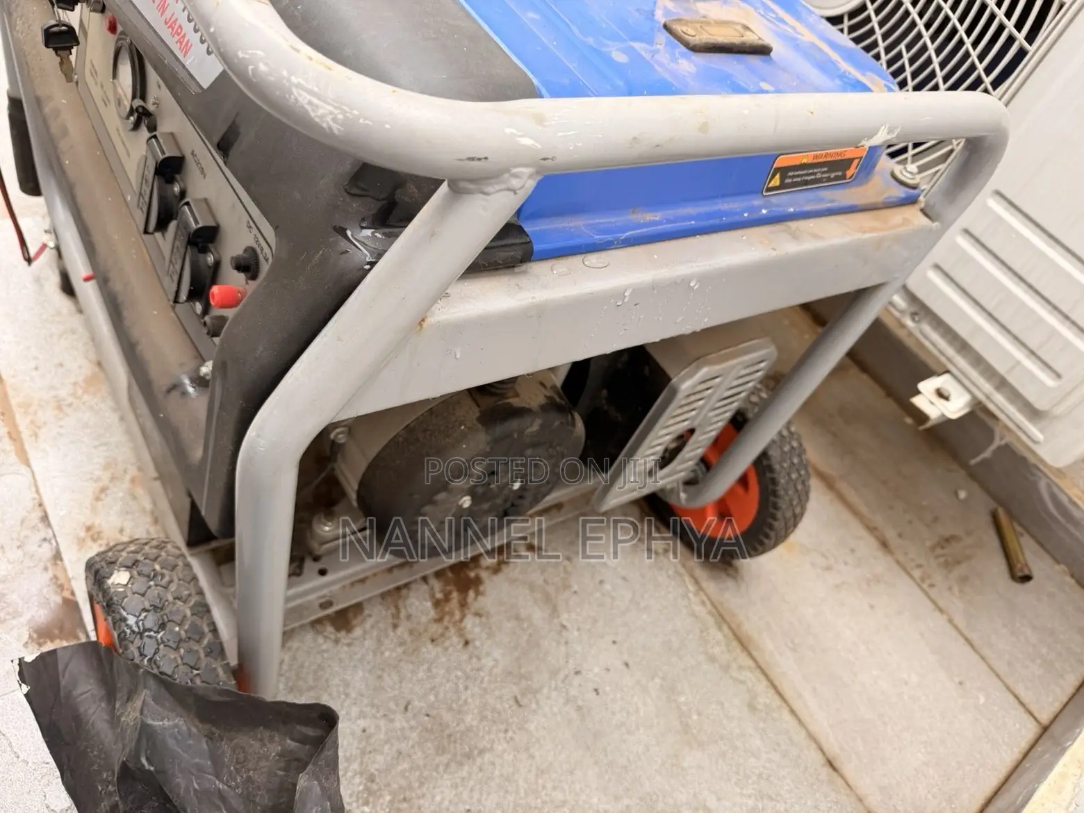 Used Honda EC15000 Petrol Generator – 12kVA Rated / 15kVA Max