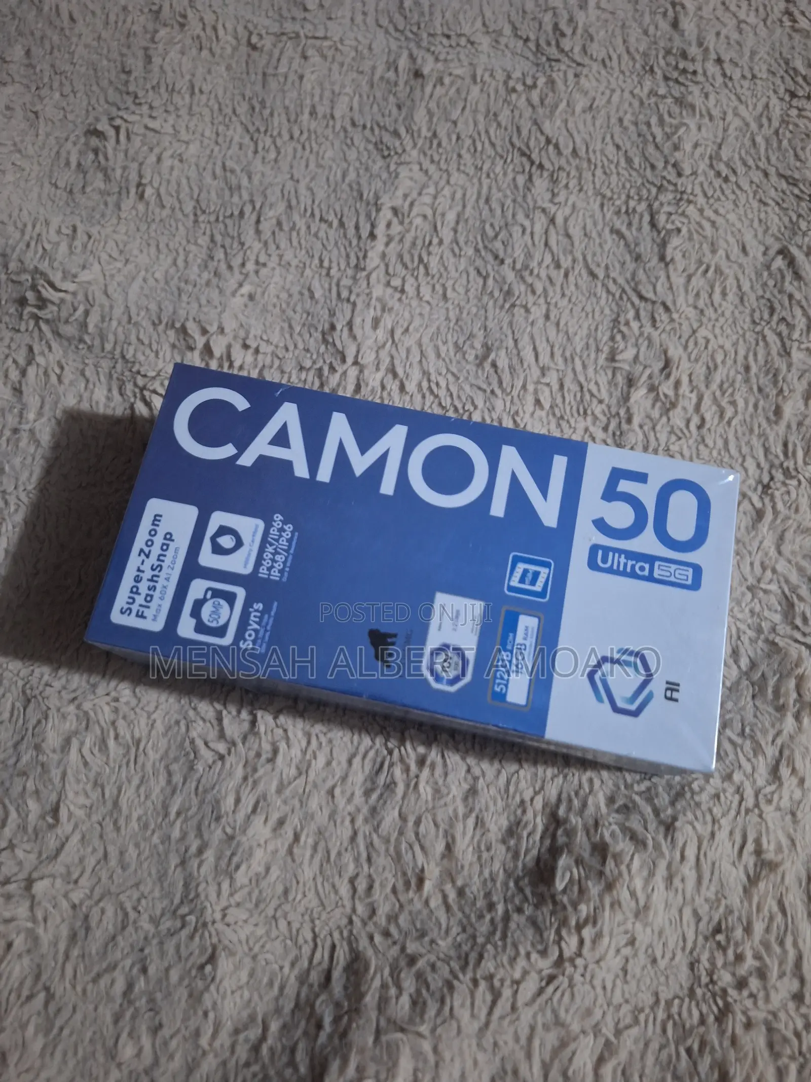 New Tecno Camon 50 Ultra 512 GB Orange