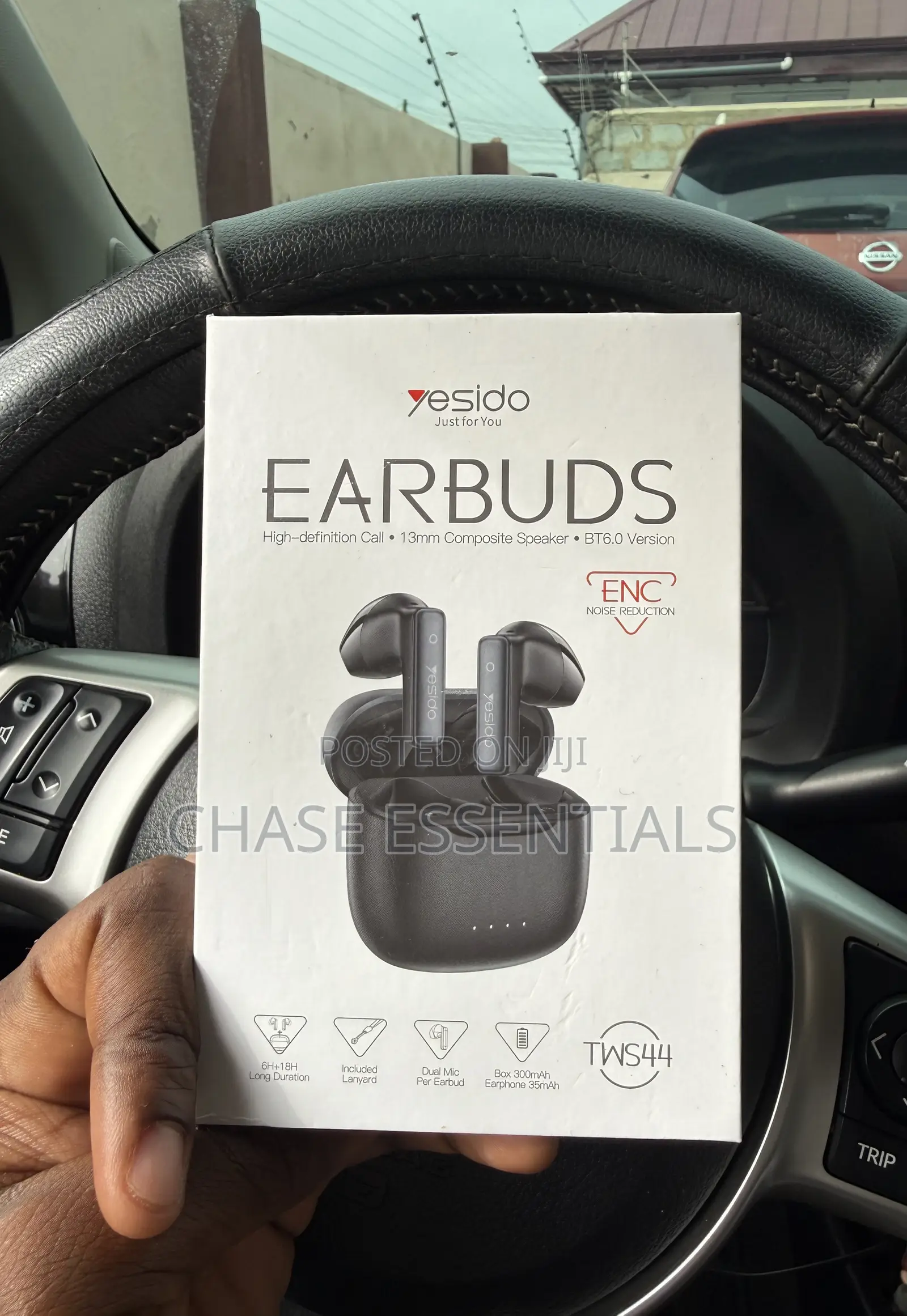 Yesido Wireless Earbuds With ENC Noise Cancelling Mic