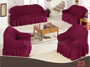 Luxurious Skirt Sofa Available in Different Colors