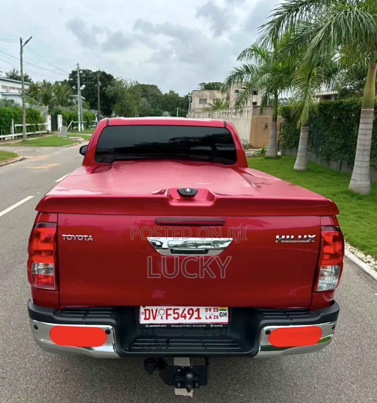 Toyota Hilux 2017 Red