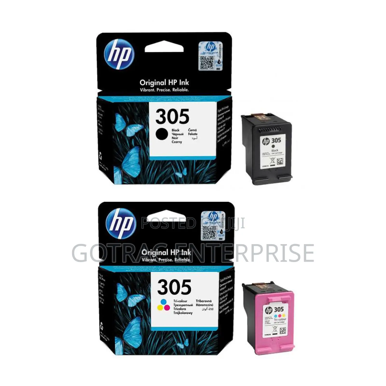 HP Original 305 Combo-Pack Ink Cartridges