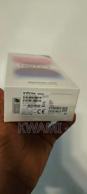 New Infinix Hot 70 256 GB Black