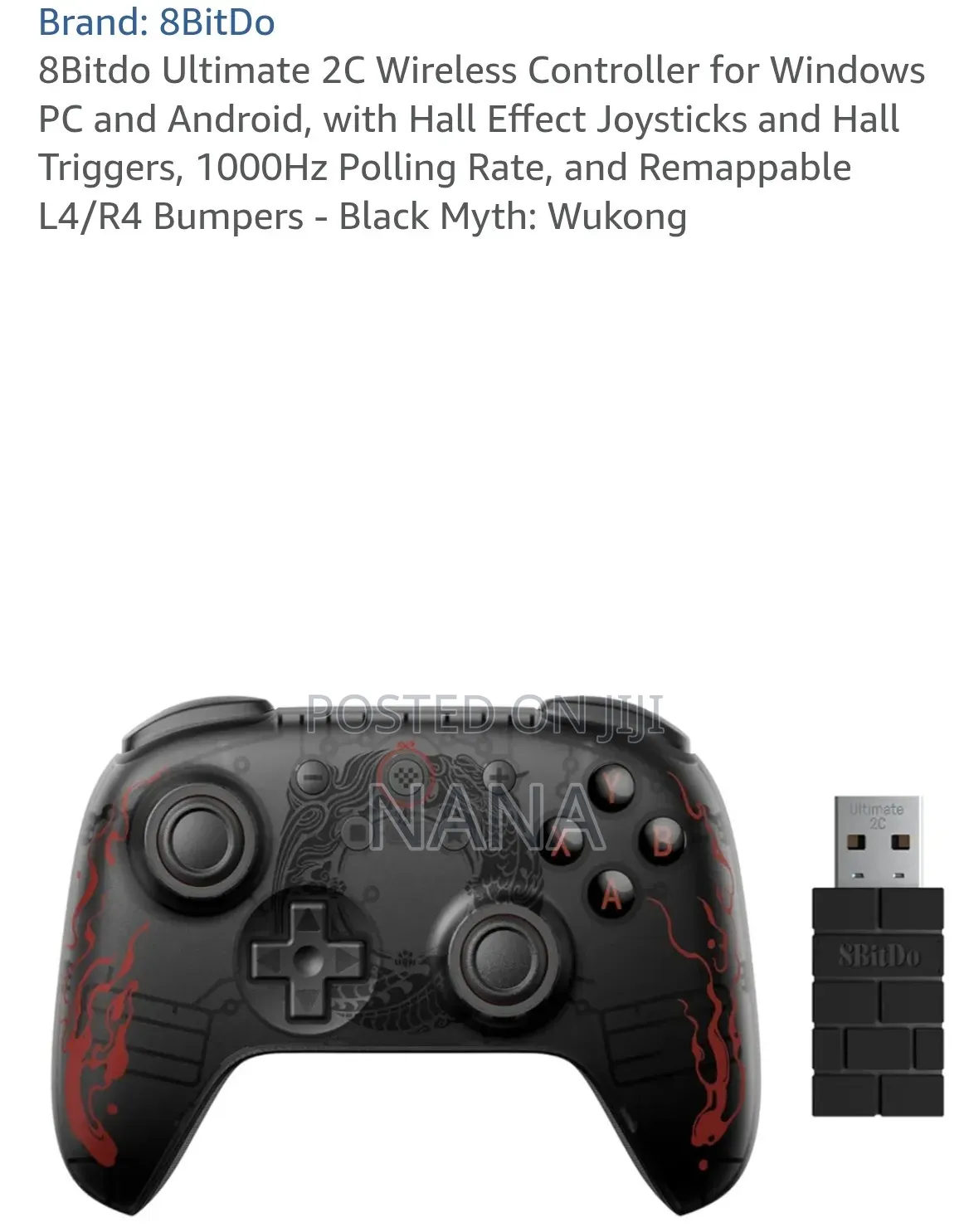 8Bitdo Ultimate 2C - Black Myth: Wukong Edition