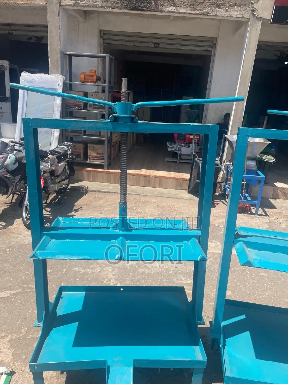 Cassava Agricultural Grater Mill and Manual Screw Press