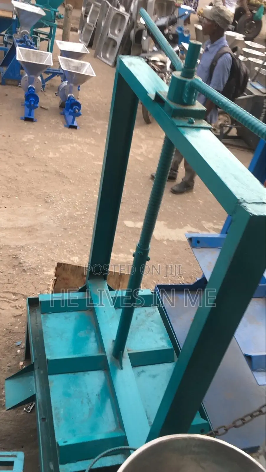 Cassava Agricultural Grater Mill and Manual Screw Press