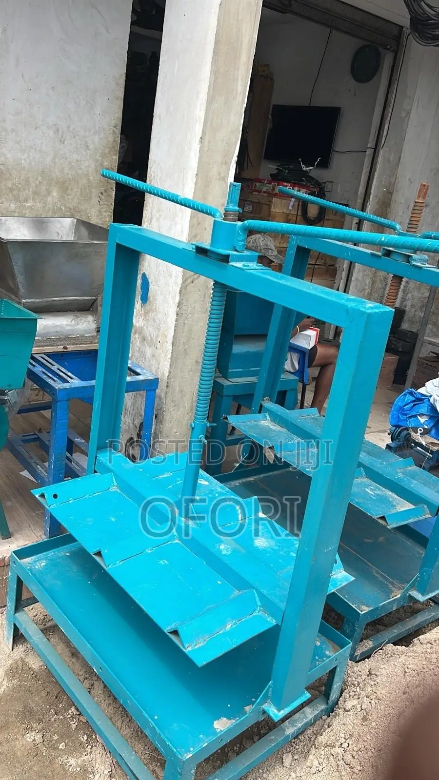 Cassava Agricultural Grater Mill and Manual Screw Press