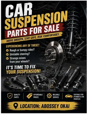 Car Suspension and Engine Parts for Sale