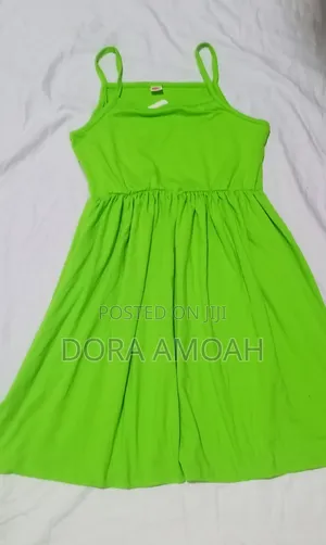 Lime Green Strappy Cami Dress