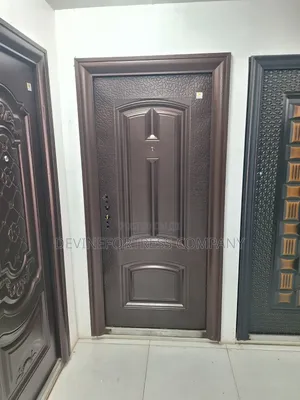 Paladin Rough Brown Door for All Buildings, (Strong and Elegant)