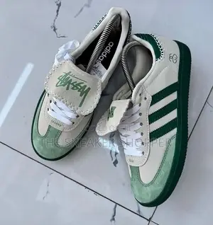 Adidas Samba OG X Stussy Collegiate Green
