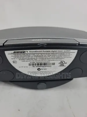 Bose SoundDock Portable Digital Music System N123