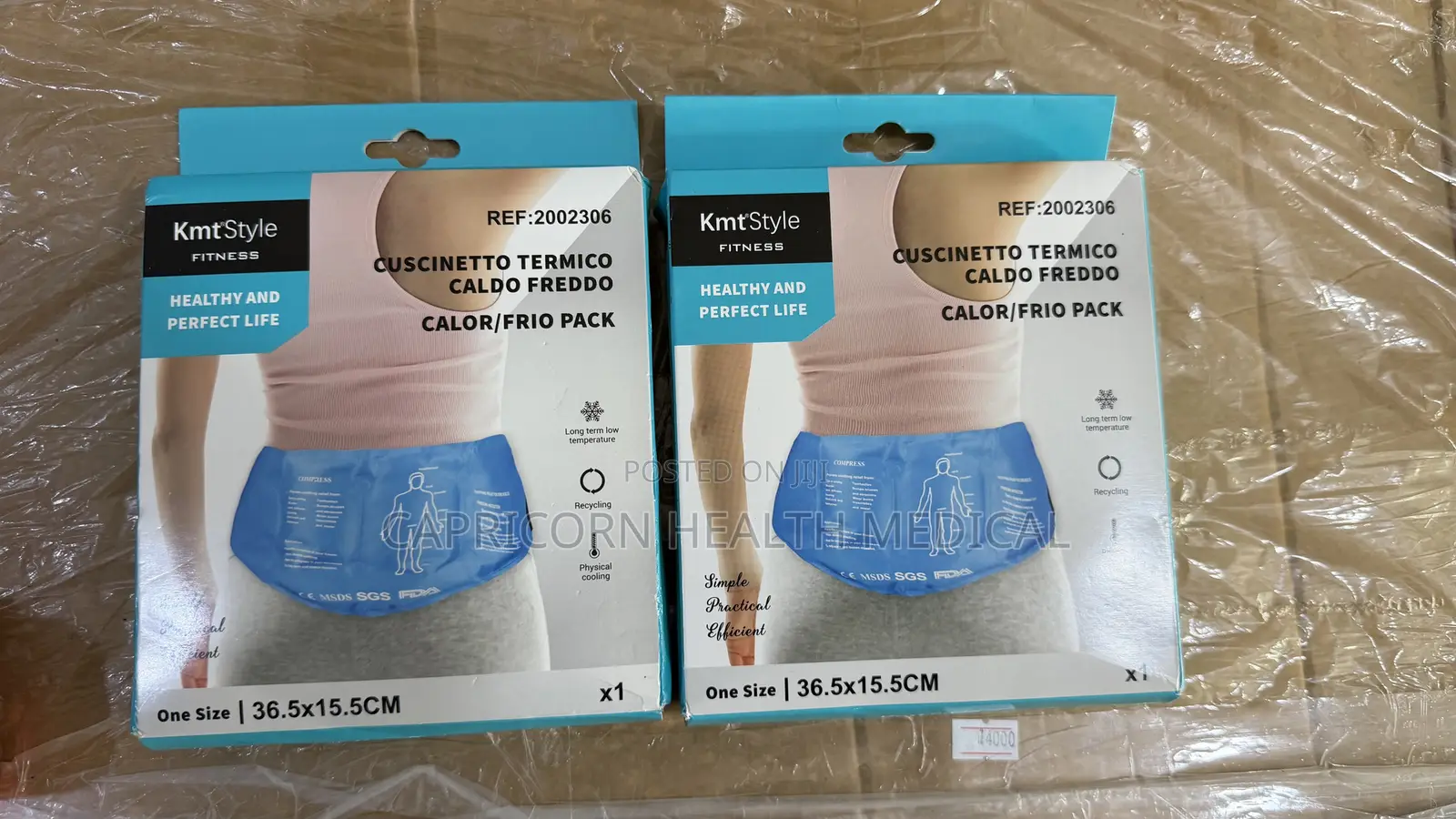 Hot / Cold Pack Back Wrap