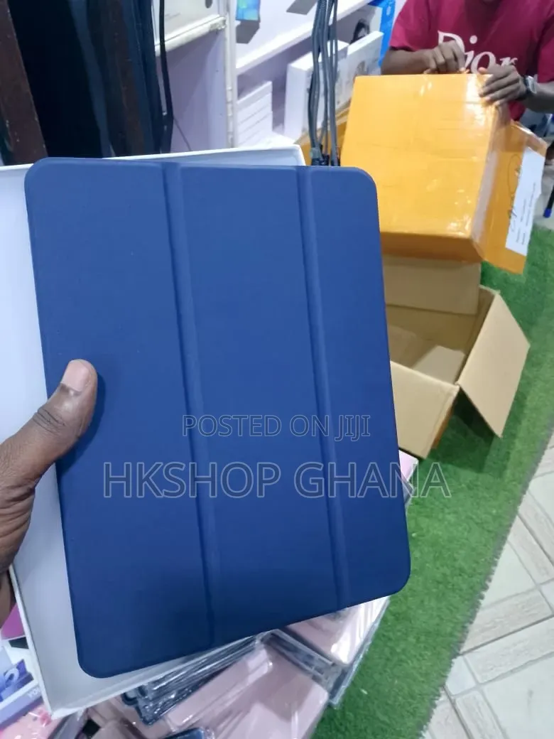 A16 11th Generation Apple iPad Smart Case With Pencil Slot Blue Black