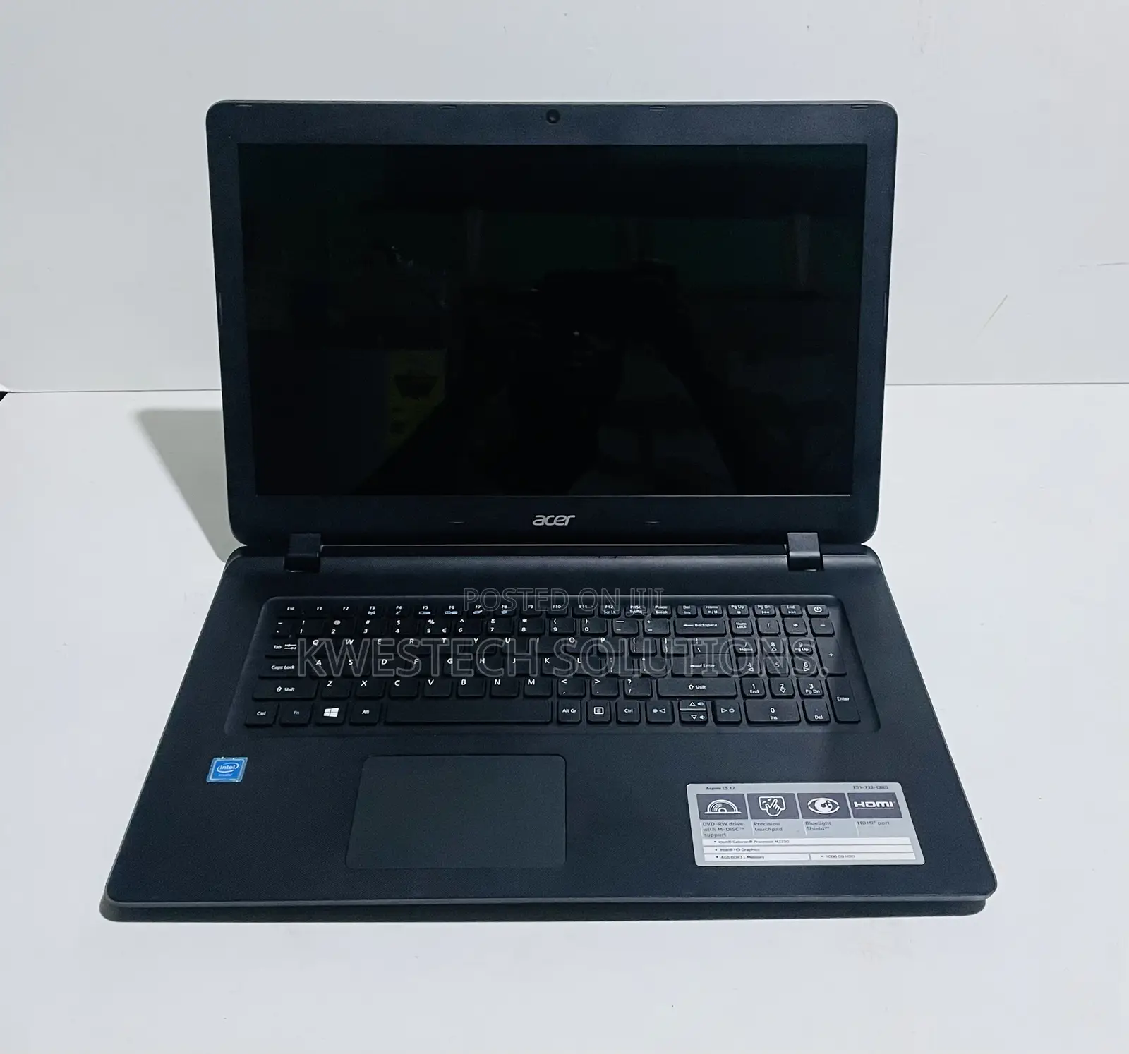 Laptop Acer Aspire ES1-732 4GB Intel Pentium HDD 320GB