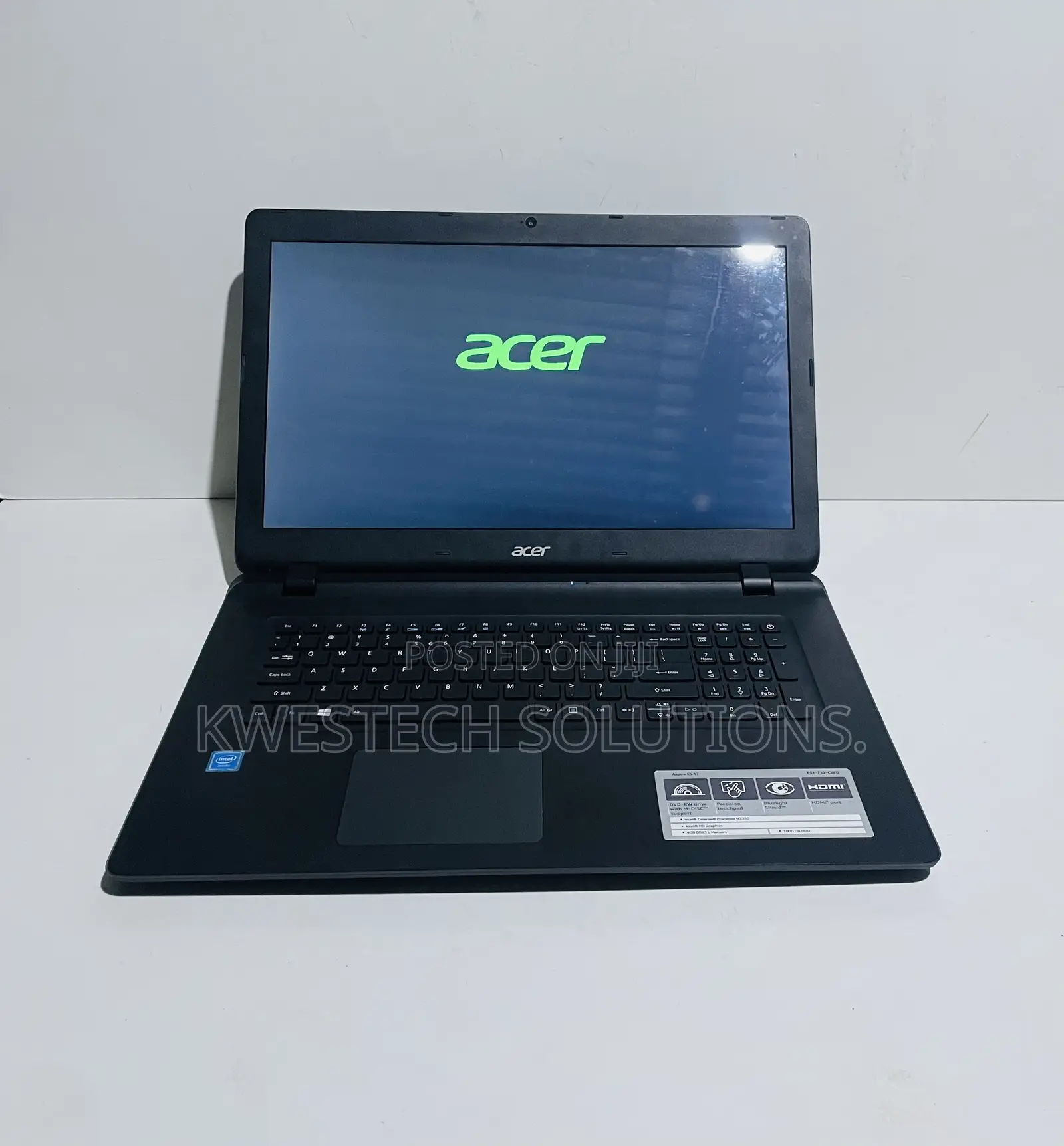 Laptop Acer Aspire ES1-732 4GB Intel Pentium HDD 320GB