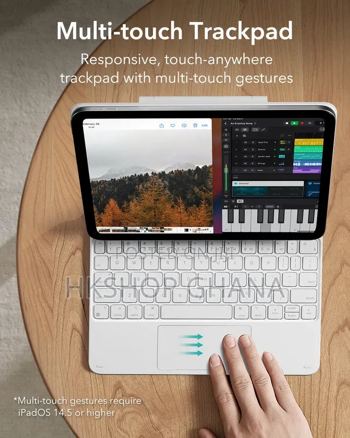 10th Generation Apple iPad Magic Keyboard White Color