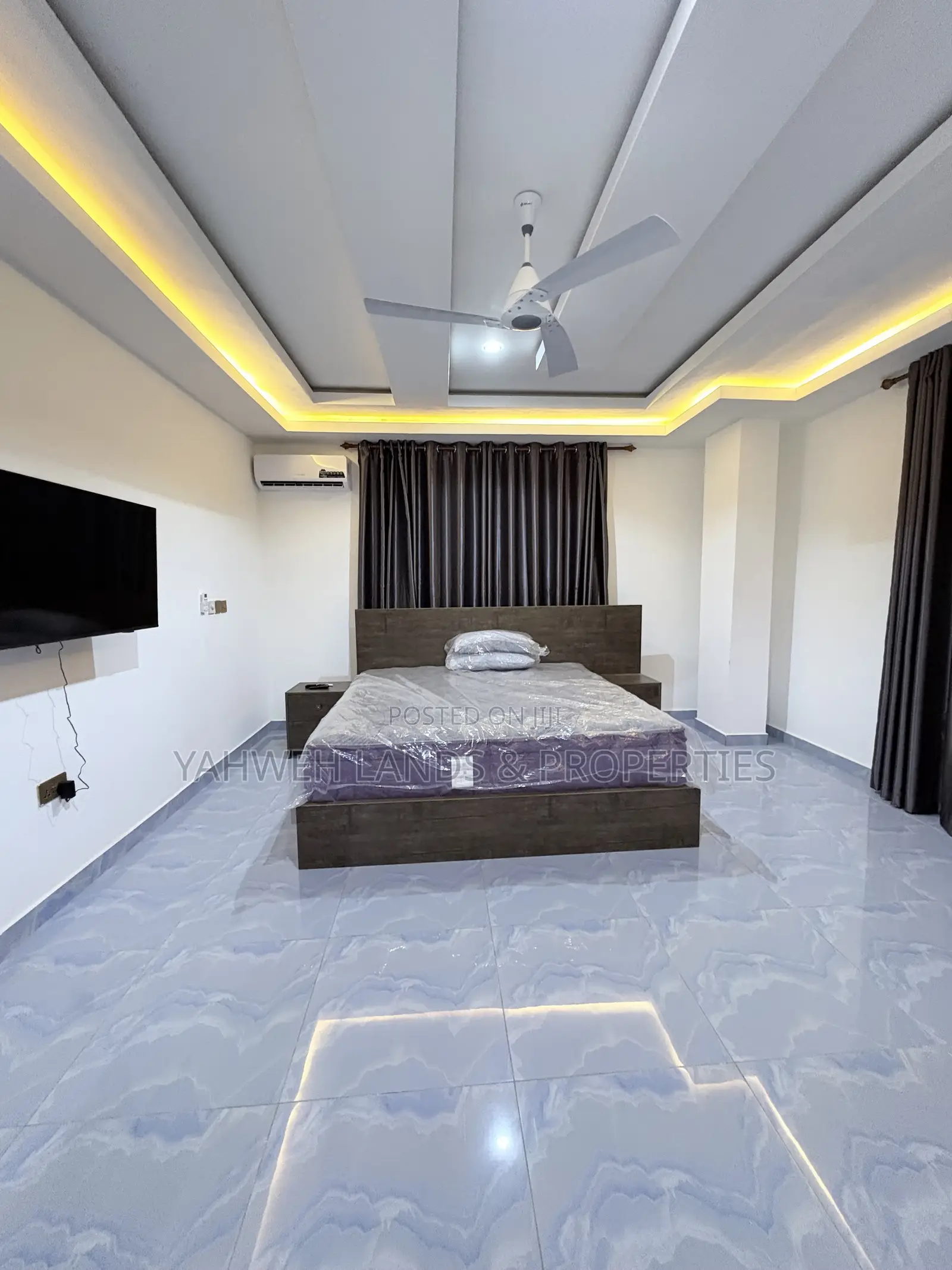 Furnished 6bdrm Duplex in Shalom Sport, Spintex for rent