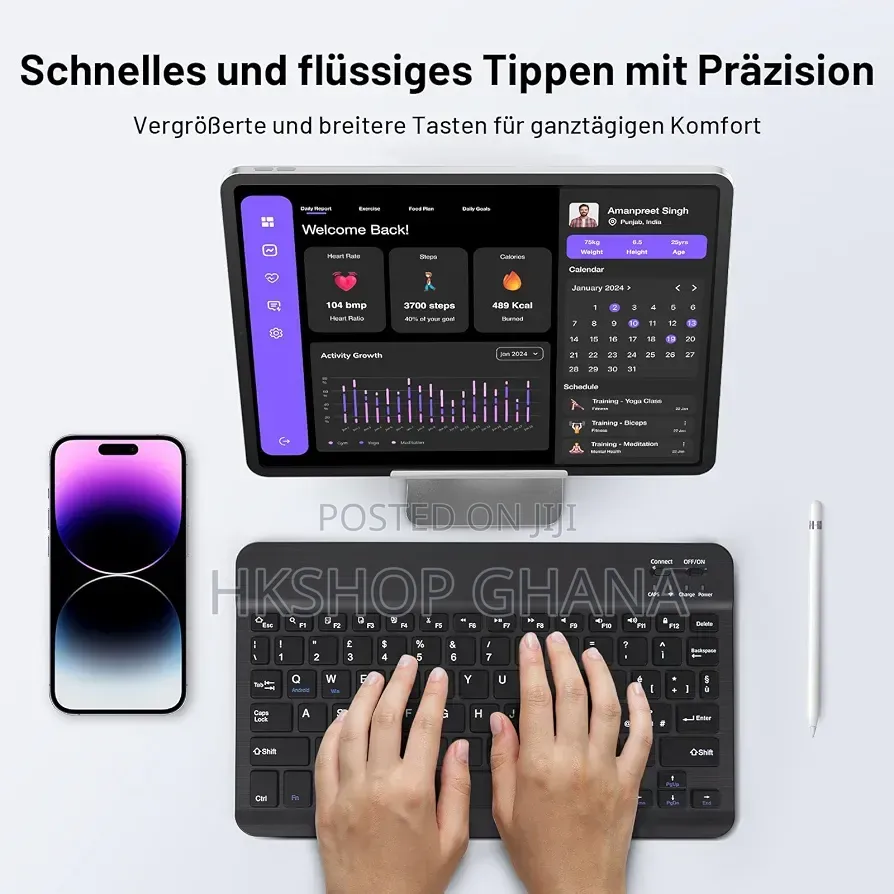 A16 11th Generation Smart Keyboard for Apple iPad