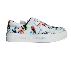 SODA Girls Floral Slip-on Sneakers - Size 37