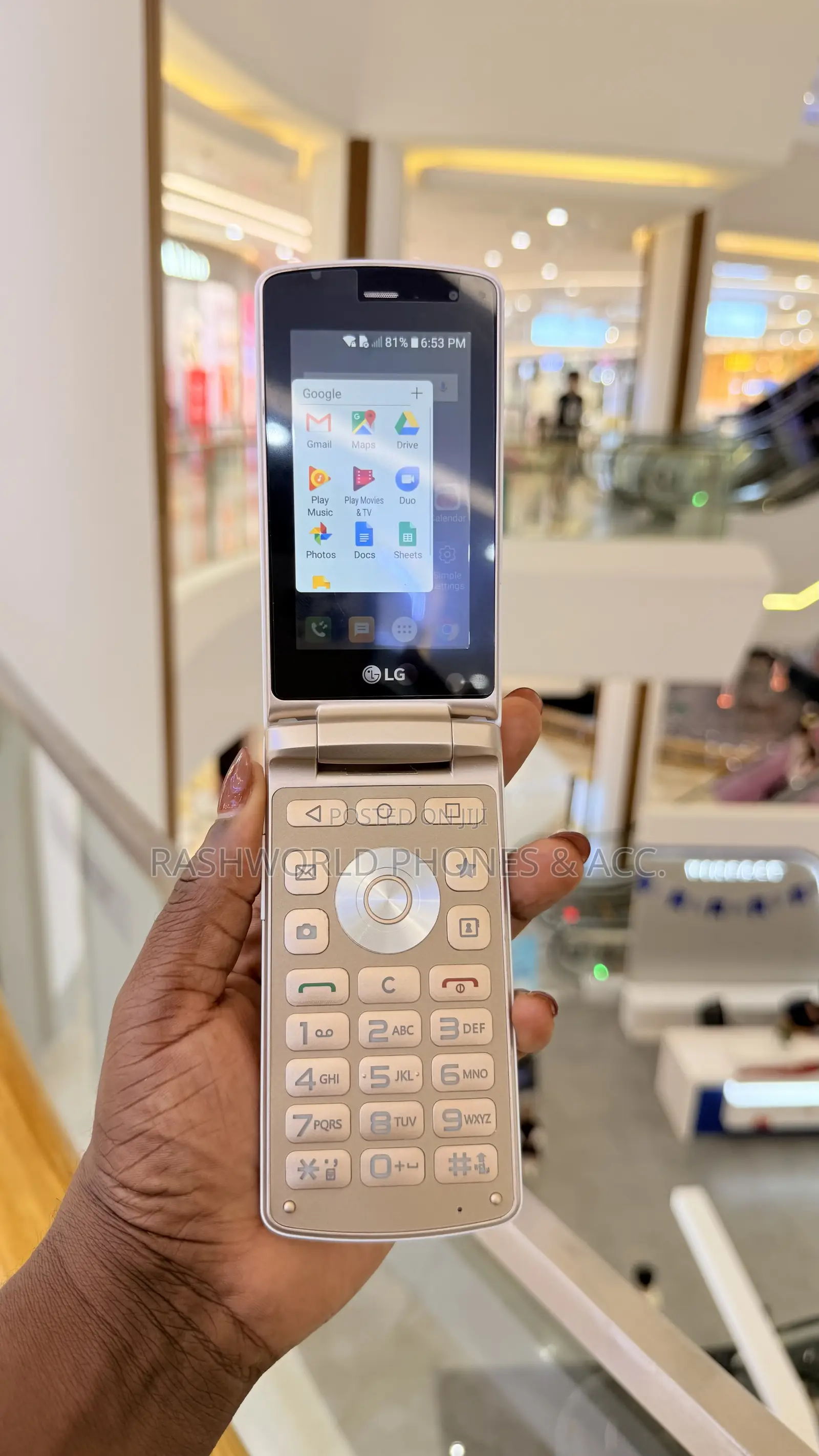 New LG Folder 8 GB White