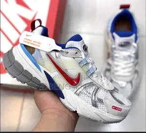 Original Nike V2K Silver Gym Red