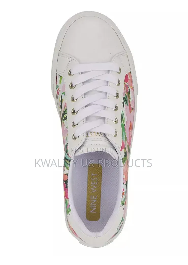 Nine West Layna Women's Floral Sneakers - Size 41
