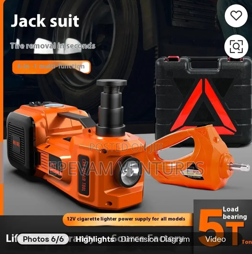 Hydraulic Jack Suit (5in1)