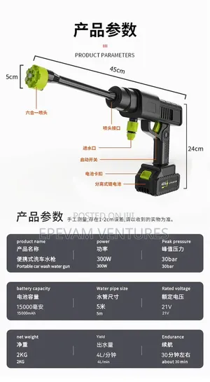 Cordless Car Washer