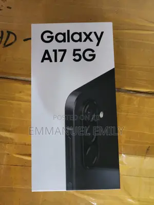 New Samsung Galaxy A17 5G 256 GB Black