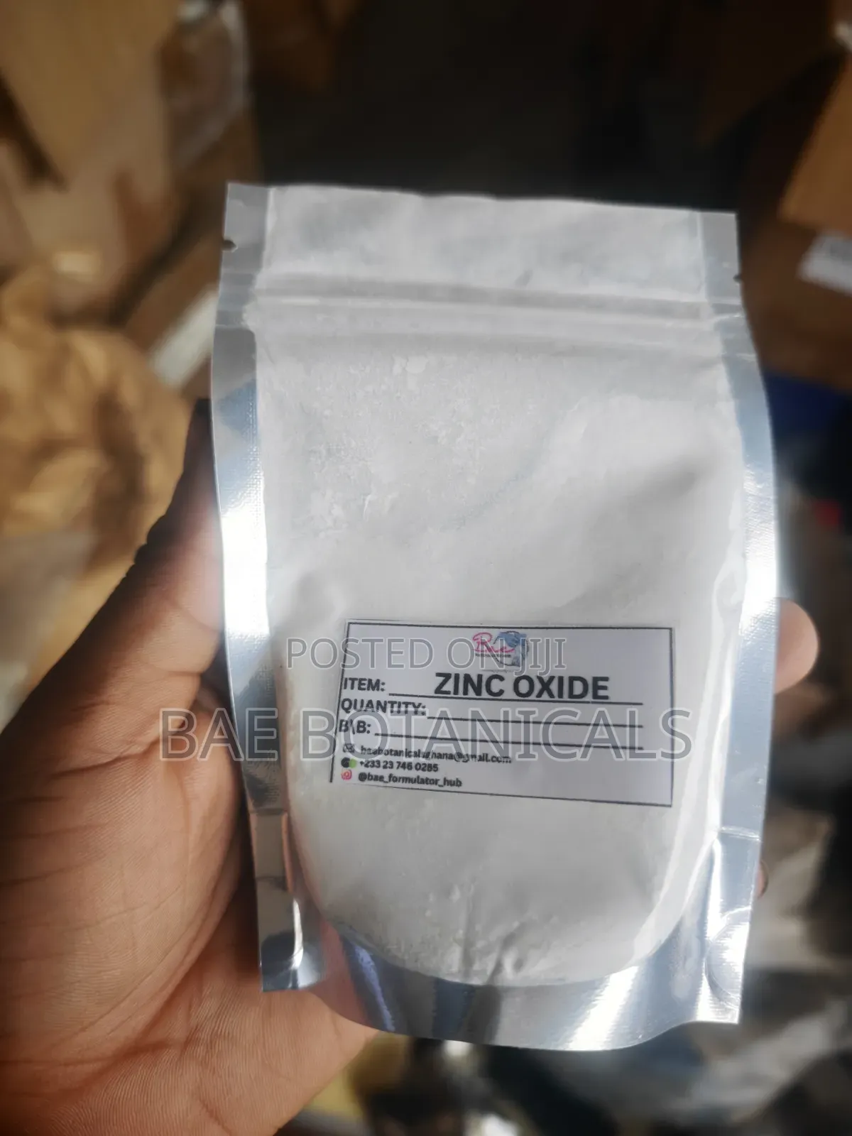 Zinc Oxide Powder (50 Grams)