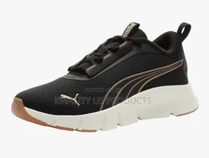 PUMA Girls Flex Lite Sneakers - Size 37 Black