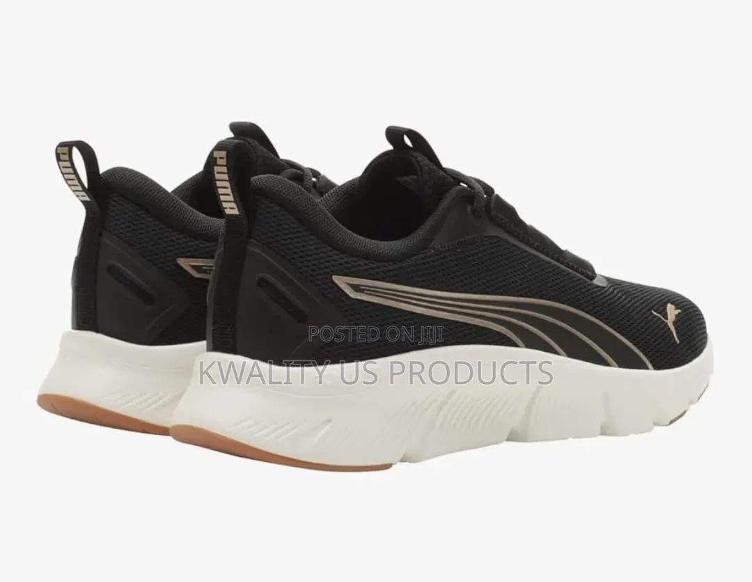 PUMA Girls Flex Lite Sneakers - Size 37 Black