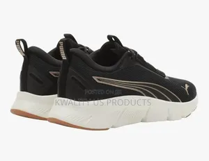 PUMA Girls Flex Lite Sneakers - Size 37 Black