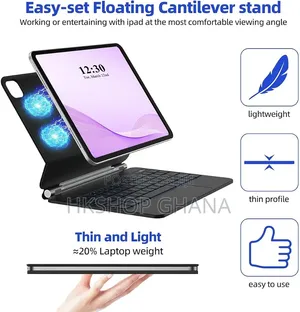 Magic Keyboard for Samsung Galaxy Tab S10+/S9+/S9 FE+ /S8+/S7fe 12.4"