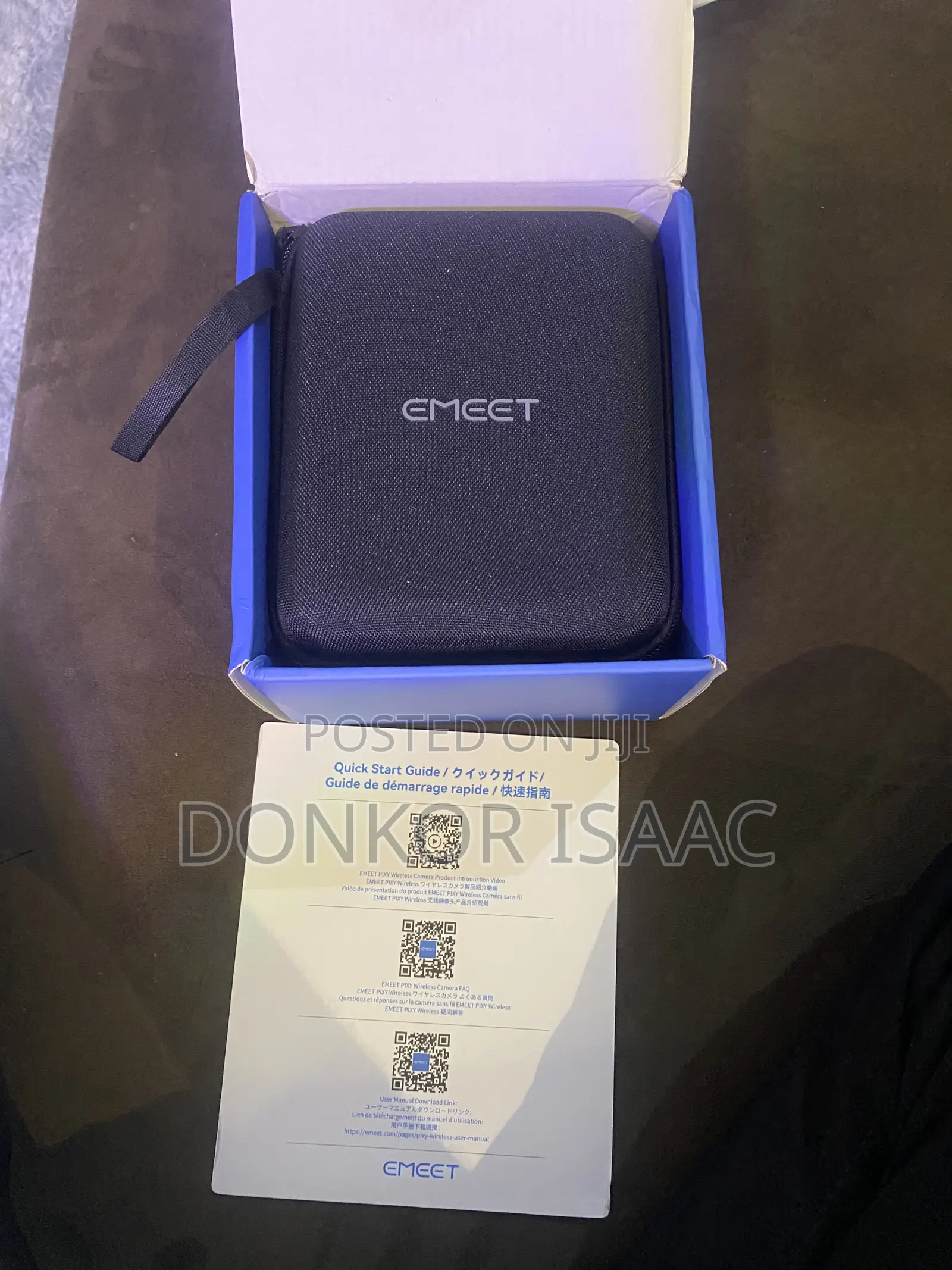 Emeet PTZ 4k Webcam With Ai Tracking
