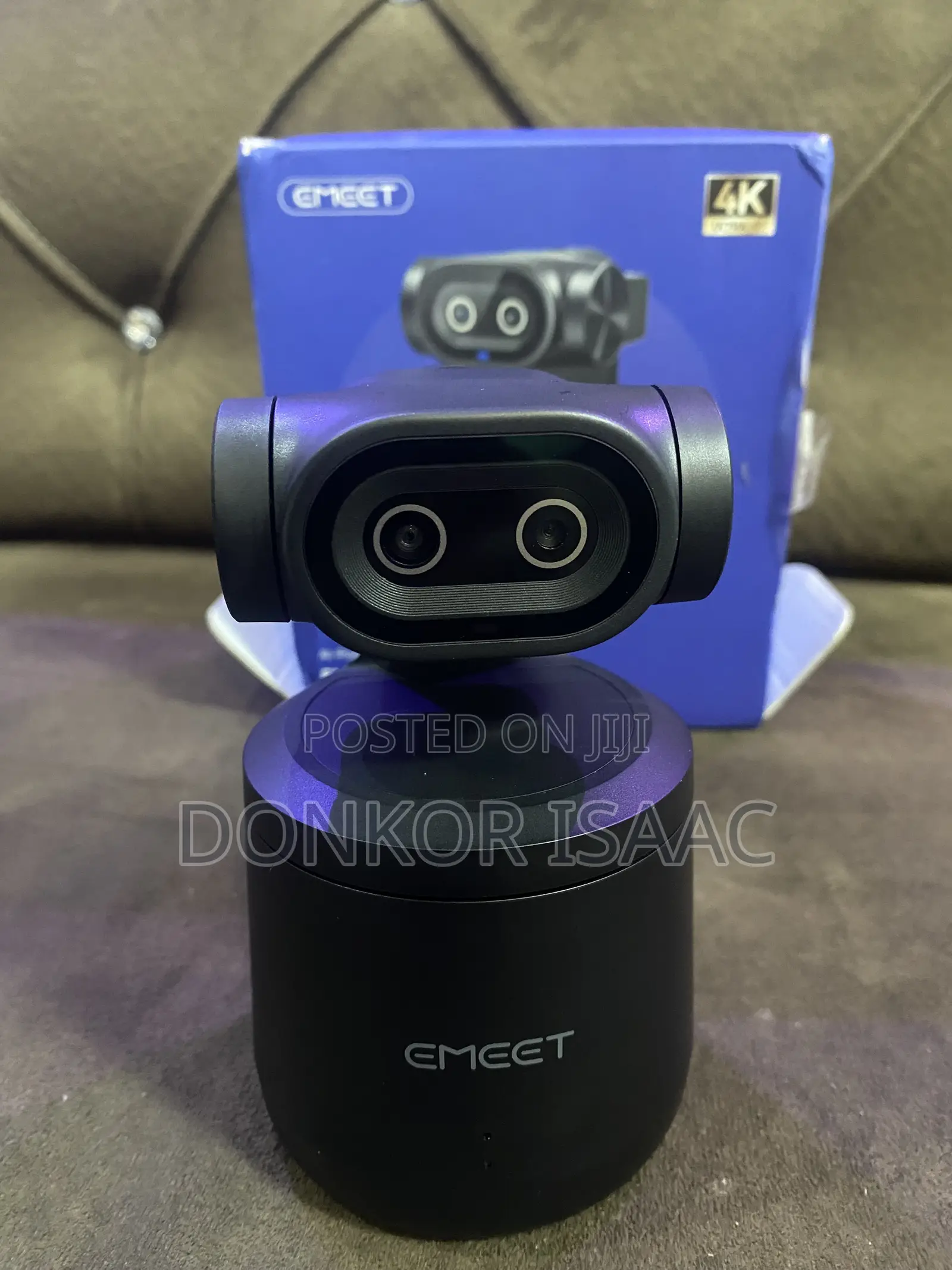 Emeet PTZ 4k Webcam With Ai Tracking