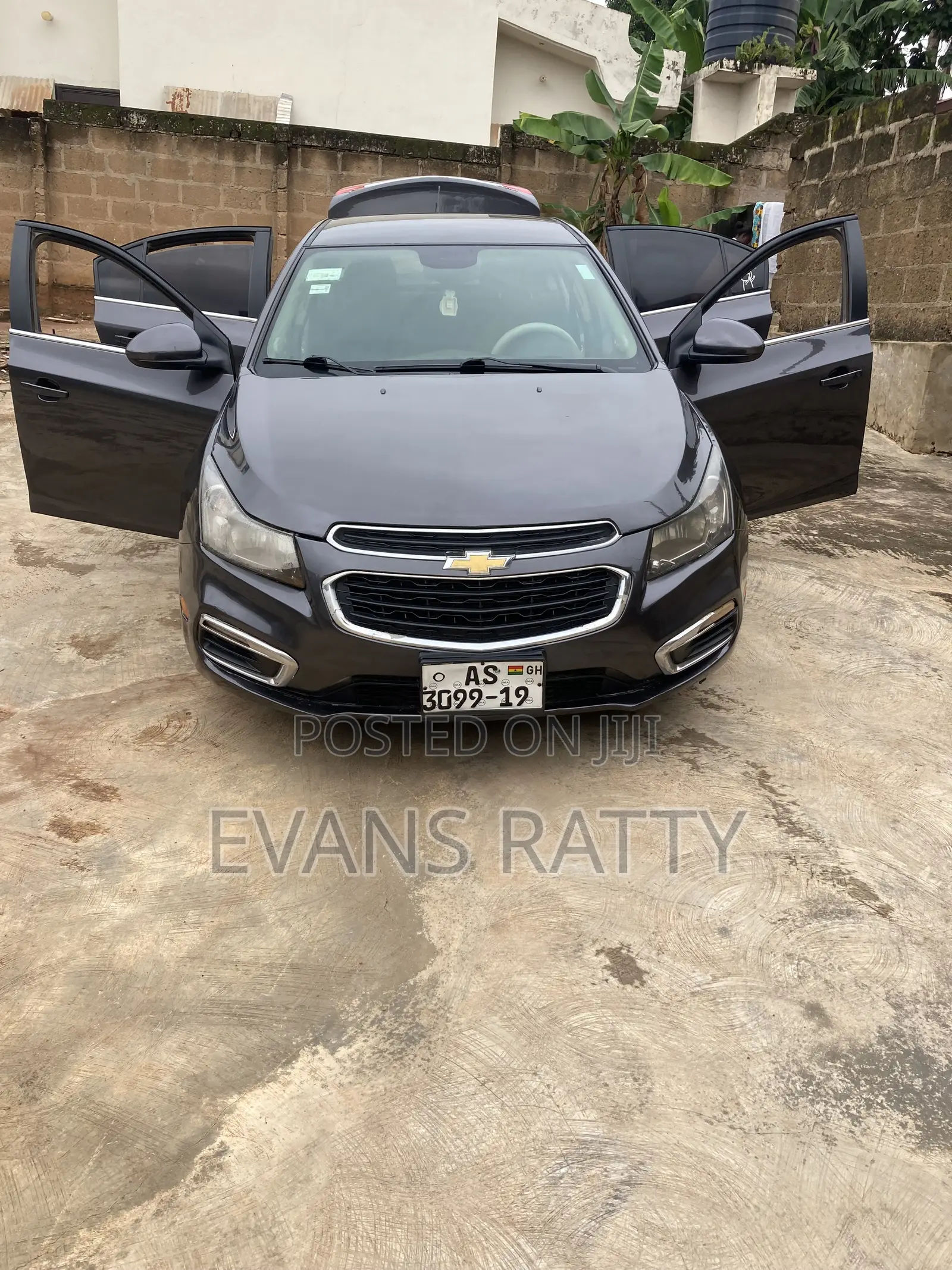 Chevrolet Cruze LS 4dr Sedan (1.5L 4cyl 6A) 2016 Black