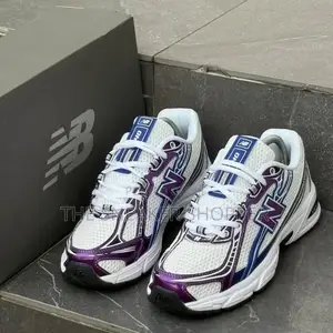 Newbalance 740R “White Purple Metallic “