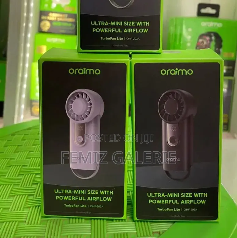 Oraimo TurboFan Lite Mini Powerful Handheld Fan