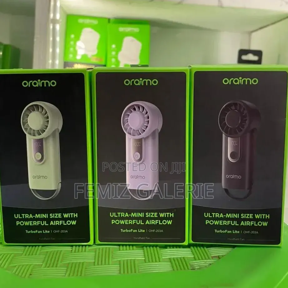 Oraimo TurboFan Lite Mini Powerful Handheld Fan