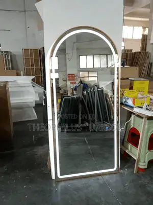 Elegant Gold Salon Mirror
