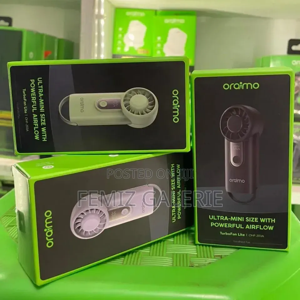 Oraimo TurboFan Lite Mini Powerful Handheld Fan