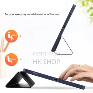 Samsung Galaxy Tab S7+Plus 12.4" Tablet Leather Stand Case Cover