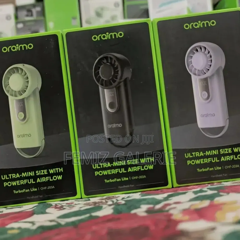 Oraimo TurboFan Lite Mini Powerful Handheld Fan