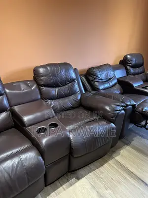Leather Reclining Home Cinema Furniture Set