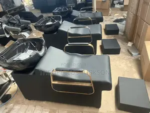 Professional Shampoo Bed Black Gold